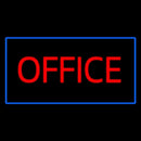 Red Office Blue Handmade Art Neon Sign