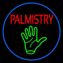 Red Palmistry Handmade Art Neon Sign