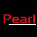 Red Pearl White Line Handmade Art Neon Sign
