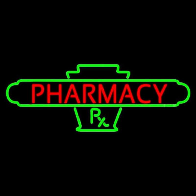 Red Pharmacy Handmade Art Neon Sign