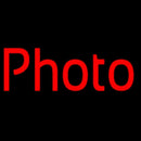 Red Photo Handmade Art Neon Sign