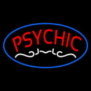 Red Psychic Blue Border Handmade Art Neon Sign