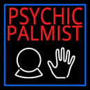 Red Psychic Palmist Handmade Art Neon Sign
