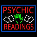 Red Psychic Readings With Logo Handmade Art Neon Sign