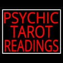 Red Psychic Tarot Readings Block Handmade Art Neon Sign