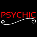 Red Psychic White Line Handmade Art Neon Sign
