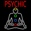 Red Psychic With Logo Handmade Art Neon Sign