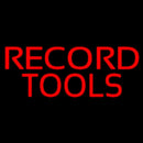 Red Record Tools 1 Handmade Art Neon Sign