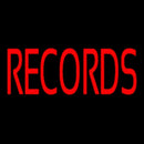 Red Records 1 Handmade Art Neon Sign