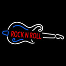 Red Rock N Roll Guitar 1 Handmade Art Neon Sign
