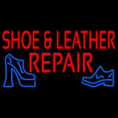 Red Shoe And Leather Repair Handmade Art Neon Sign