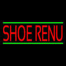 Red Shoe Renu Green Line Handmade Art Neon Sign