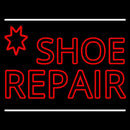 Red Shoe Repair Handmade Art Neon Sign