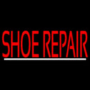 Red Shoe Repair With Line Handmade Art Neon Sign