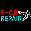 Red Shoe Turquoise Repair With Sandals Handmade Art Neon Sign