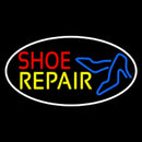 Red Shoe Yellow Repair With Sandals Handmade Art Neon Sign