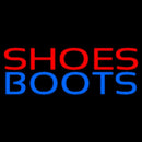 Red Shoes Blue Boots Handmade Art Neon Sign