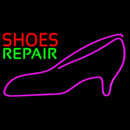 Red Shoes Green Repair Pink Sandal Handmade Art Neon Sign