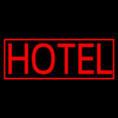 Red Simple Hotel Handmade Art Neon Sign