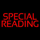 Red Special Reading Handmade Art Neon Sign