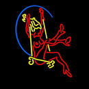Red Strip Girls Handmade Art Neon Sign