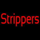 Red Strippers Handmade Art Neon Sign