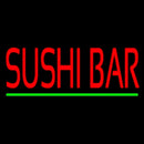 Red Sushi Bar Handmade Art Neon Sign