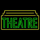 Red Theatre Handmade Art Neon Sign