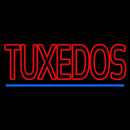 Red Tuxedos Blue Line Handmade Art Neon Sign