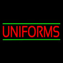 Red Uniforms Green Lines Handmade Art Neon Sign