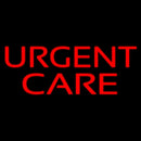 Red Urgent Care Handmade Art Neon Sign