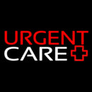 Red Urgent Care Plus Logo 1 Handmade Art Neon Sign