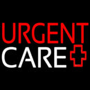 Red Urgent Care Plus Logo Handmade Art Neon Sign