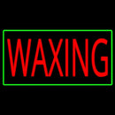 Red Waxing Green Border Handmade Art Neon Sign