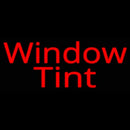 Red Window Tint Handmade Art Neon Sign
