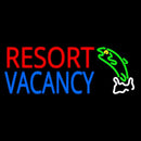 Resort Vacancy With Fish Handmade Art Neon Sign