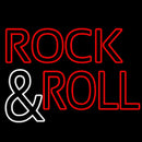 Rock And Roll 1 Handmade Art Neon Sign