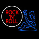 Rock N Roll Dj Handmade Art Neon Sign