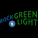 Rolling Rock Bule Green Light Beer Sign Handmade Art Neon Sign