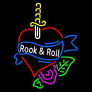 Rook And Roll Handmade Art Neon Sign