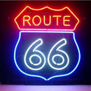 Route 66 Pub Store Display Garage Handmade Art Neon Sign