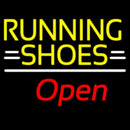 Running Shoes Open Handmade Art Neon Sign
