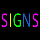 S Handmade Art Neon Sign
