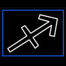 Sagittarius Zodiac Handmade Art Neon Sign