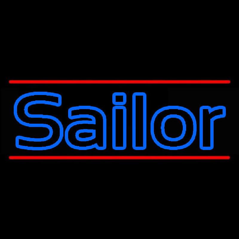 Sailor Handmade Art Neon Sign