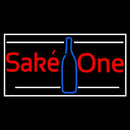 Sake One With Bottle 1 Handmade Art Neon Sign