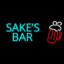 Sakes Bar Handmade Art Neon Sign