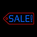 Sale With Red Border Handmade Art Neon Sign