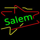Salem Triangles Handmade Art Neon Sign