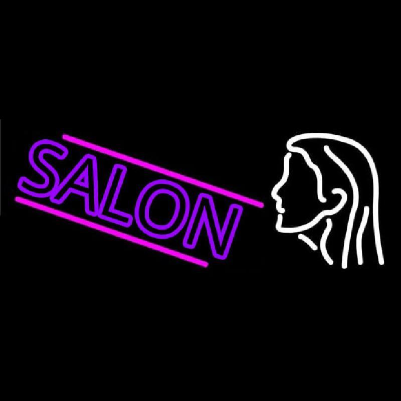 Salon Logo Handmade Art Neon Sign